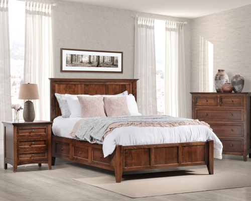 Amish Builder Millcraft Furniture Bedroom Setting